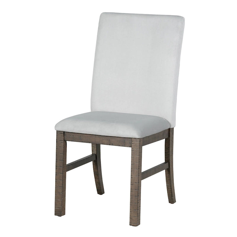 Set da pranzo allungabile da 7 pezzi, 183 cm, con prolunga a farfalla e 6 sedie