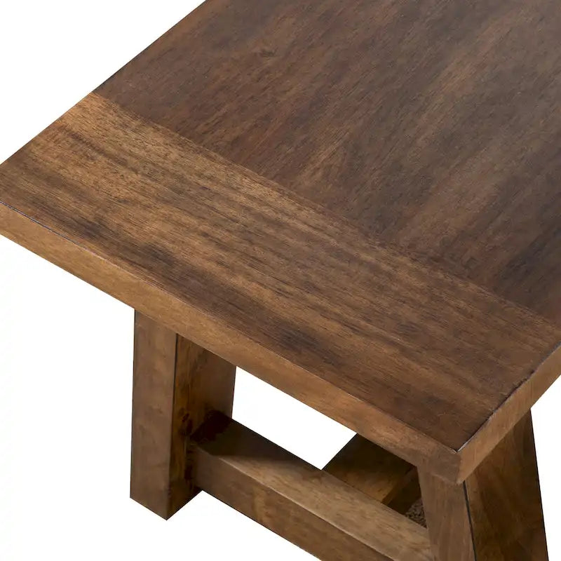 Panca da pranzo imbottita Rustic Ivory