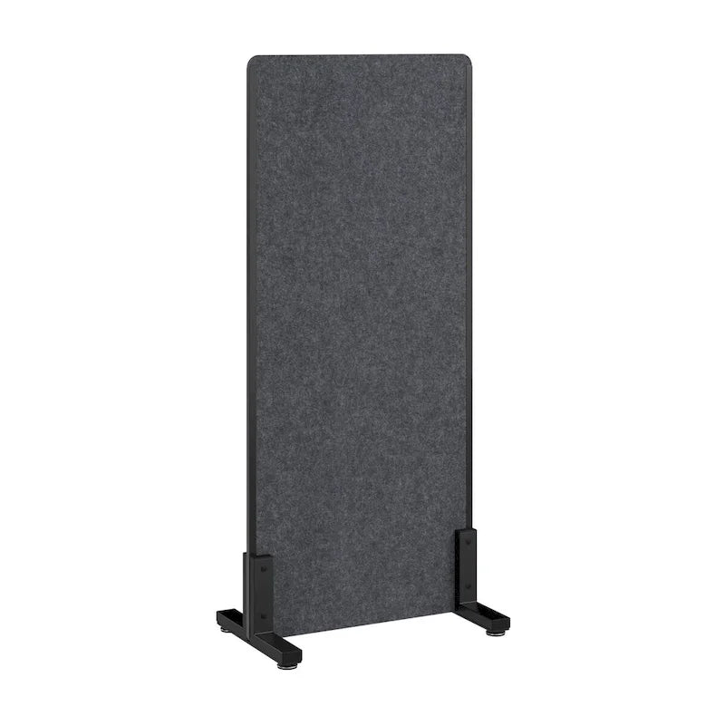 Paravento Privacy Autoportante per Ufficio, 61 cm L x 140 cm H, Divisorio Acustico per Ambienti di Lavoro